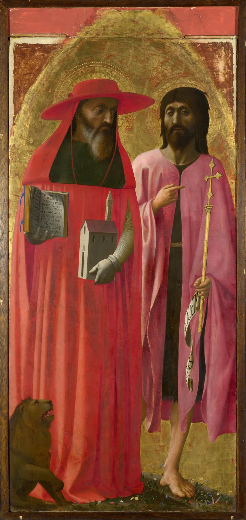 Santi Gerolamo e Giovanni Battista - Masaccio