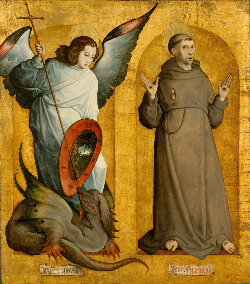 Santi Michele e Francesco d'Assisi - Juan de Flandes