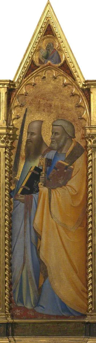 Santi Pietro e Paolo (polittico, pannello 4 su 5) - Bernardo Daddi