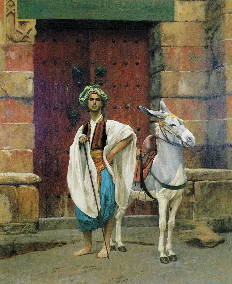 Saïs e il suo asino - Jean-Léon Gérôme