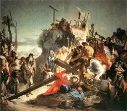 Salita al Calvario - Giovanni Battista Tiepolo image 1 copie de tableau peinte à la main
