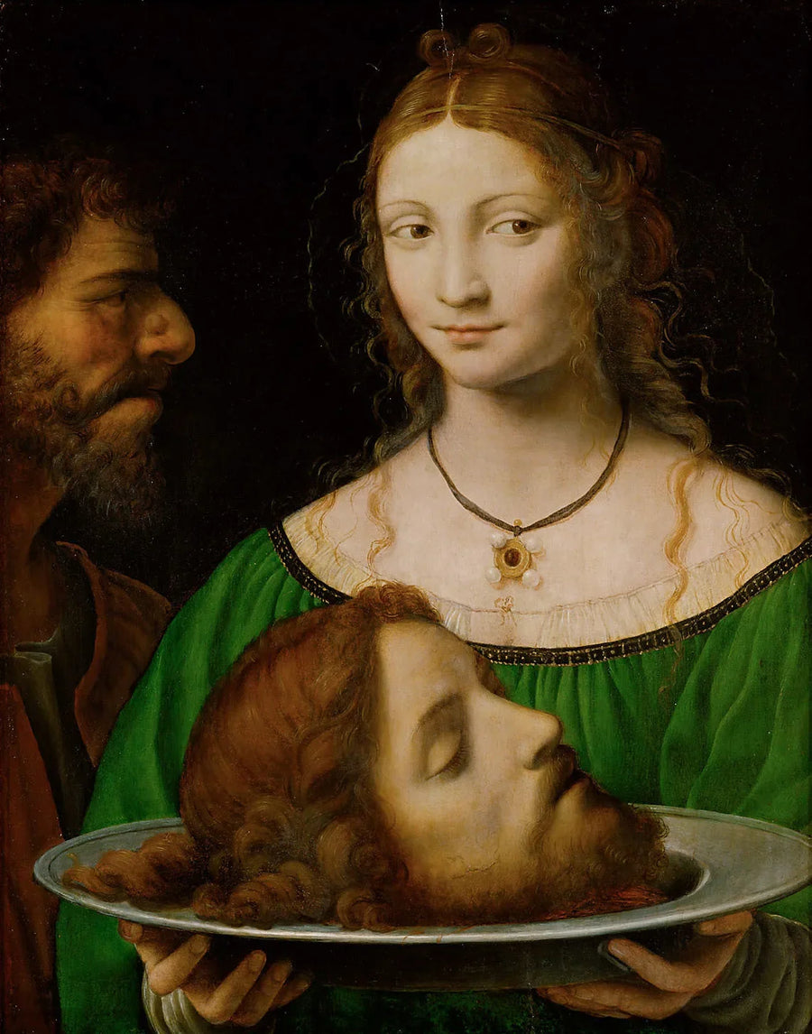 Salomé con la testa di Giovanni Battista - Bernardino Luini