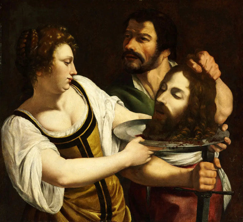 Salomé con la testa di san Giovanni Battista - Artemisia Gentileschi