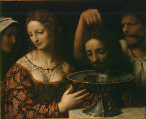 Salomé con la testa di san Giovanni Battista - Bernardino Luini