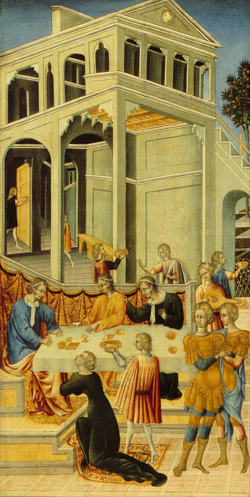 Salomé chiede la testa di san Giovanni Battista - Giovanni di Paolo