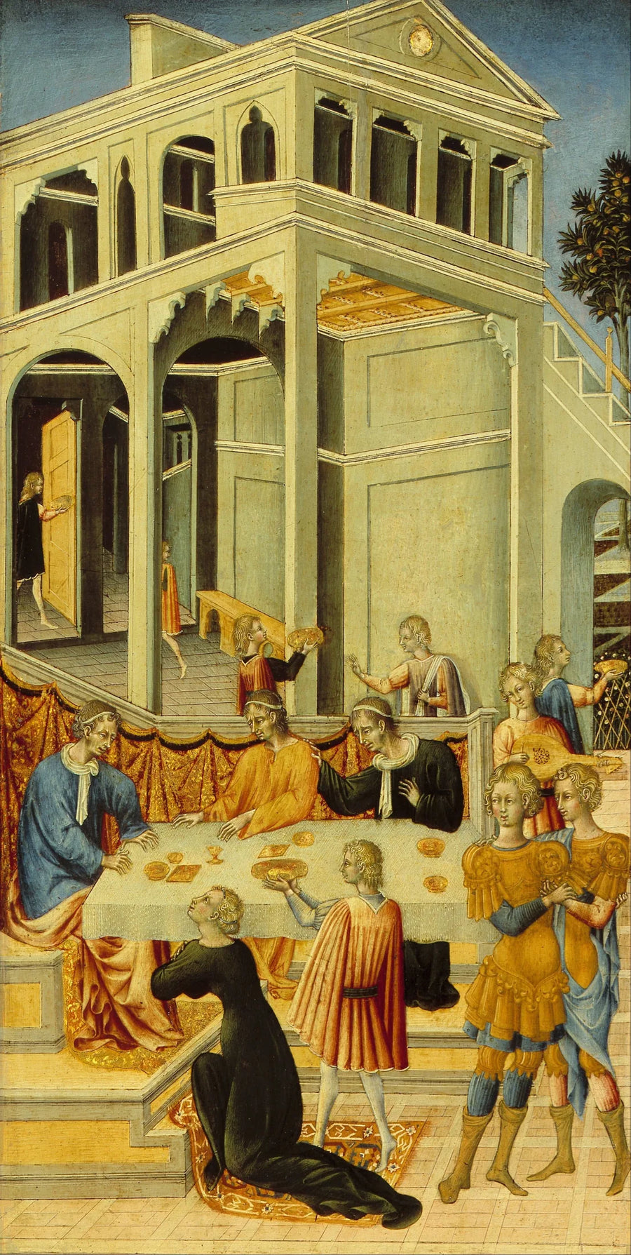 Salomé chiede la testa di san Giovanni Battista - Giovanni di Paolo