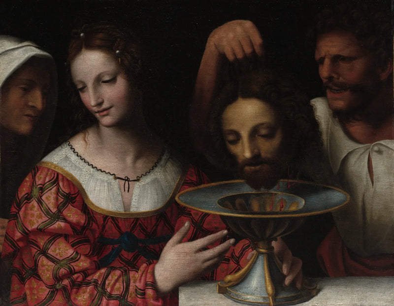 Salomé che tiene la testa di san Giovanni Battista - Bernardino Luini