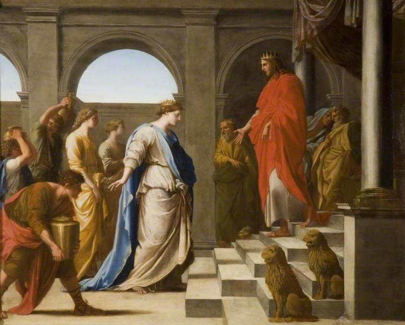Salomone e la regina di Saba - Eustache Le Sueur