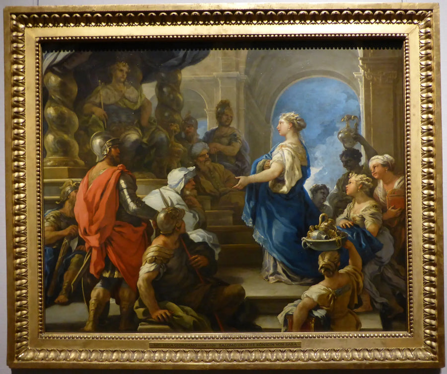 Salomone e la regina di Saba - Luca Giordano