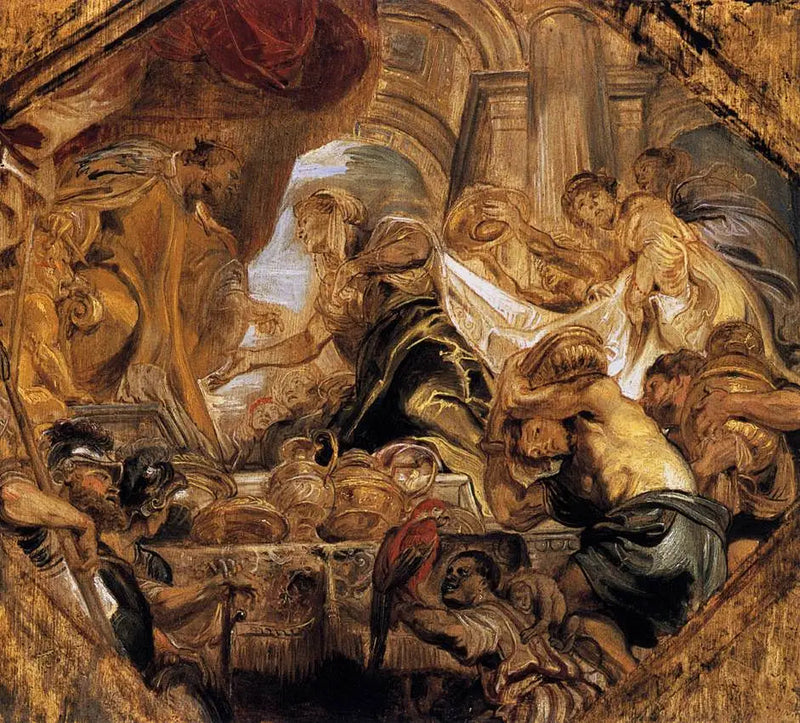 Salomone e la regina di Saba - Peter Paul Rubens