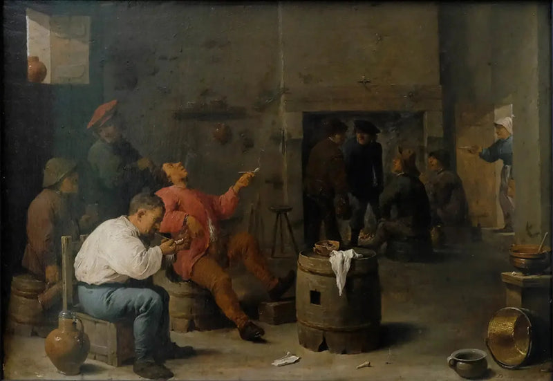 Salone di fattoria - David Teniers il Giovane
