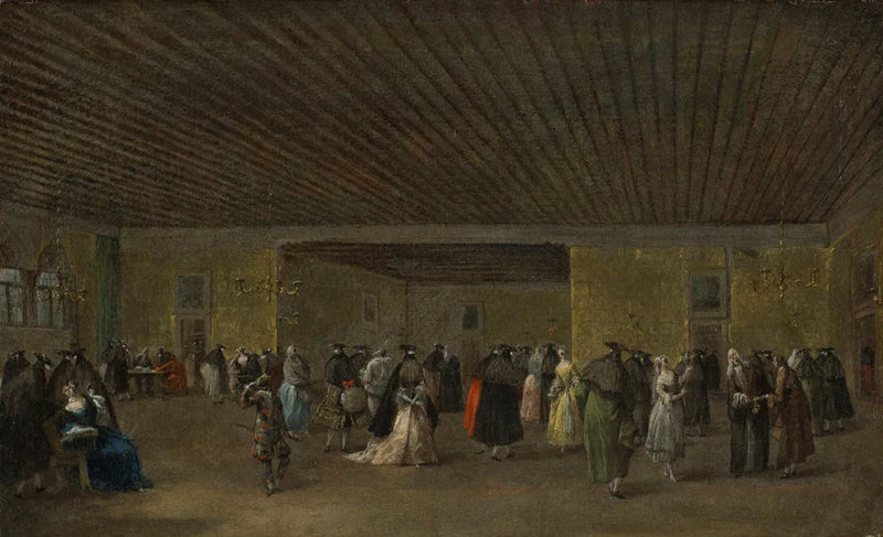 Salone principale del Ridotto, Venezia - Francesco Guardi