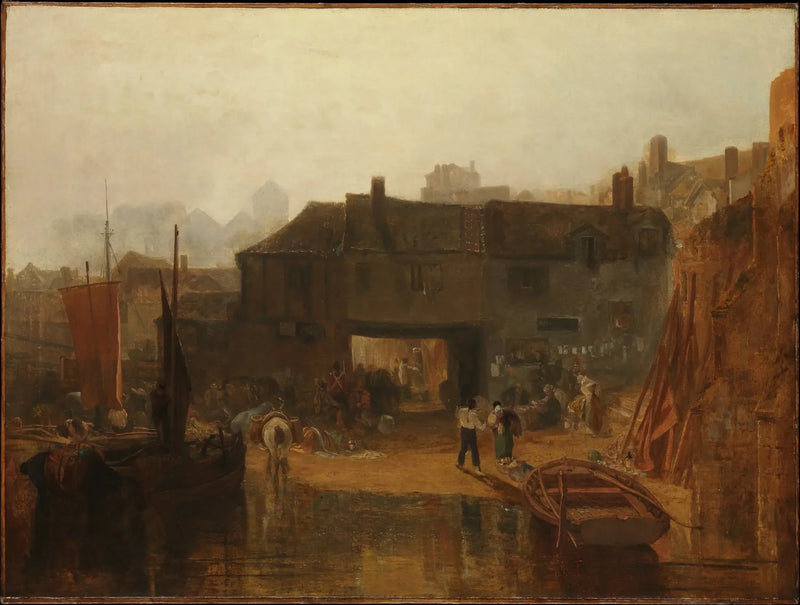 Saltash con il traghetto d'acqua, Cornovaglia - J. M. W. Turner