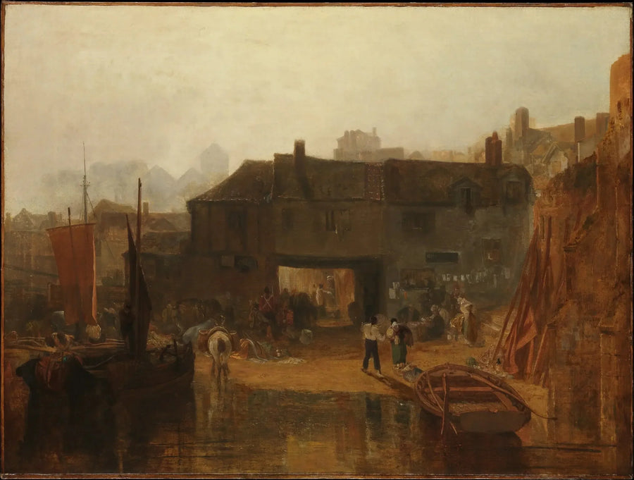 Saltash con il traghetto d'acqua, Cornovaglia - J. M. W. Turner