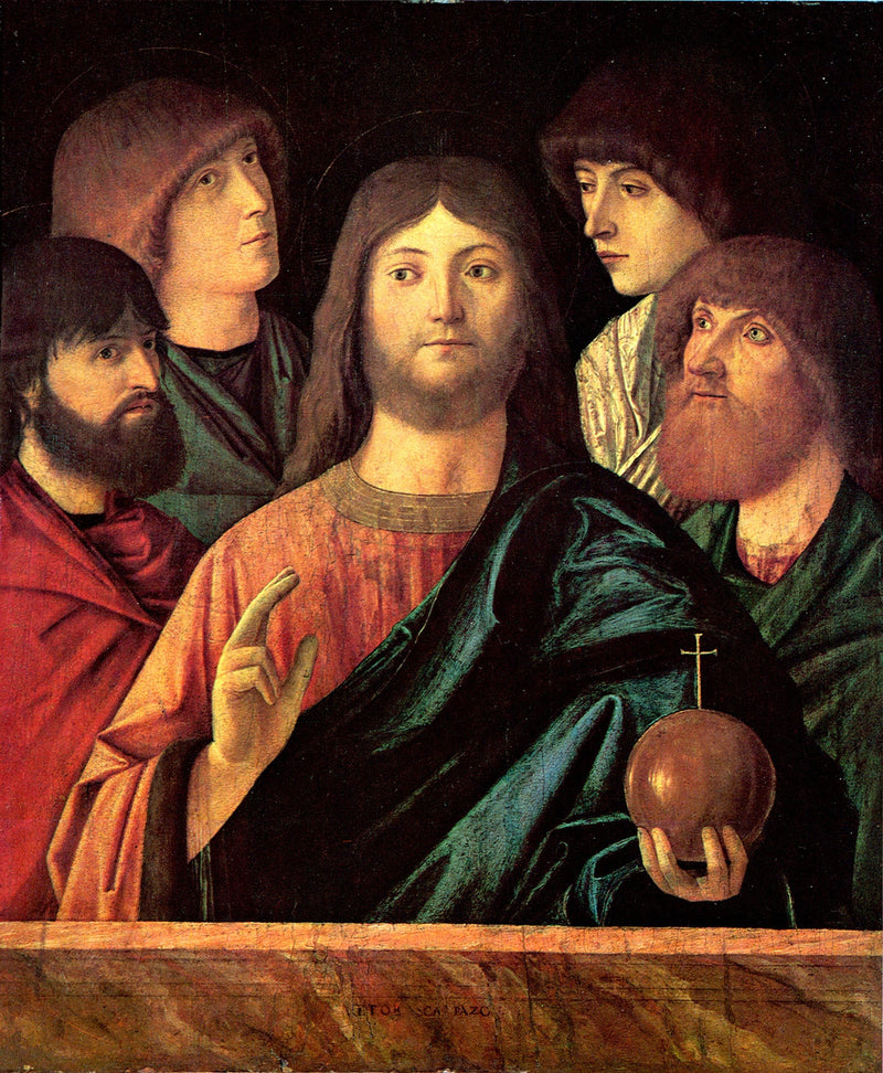 Salvator Mundi con gli apostoli - Vittore Carpaccio