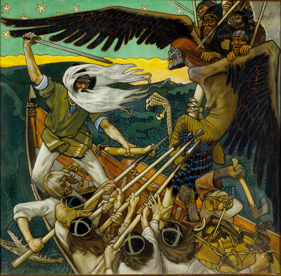 La Défense du Sampo - Akseli Gallen-Kallela