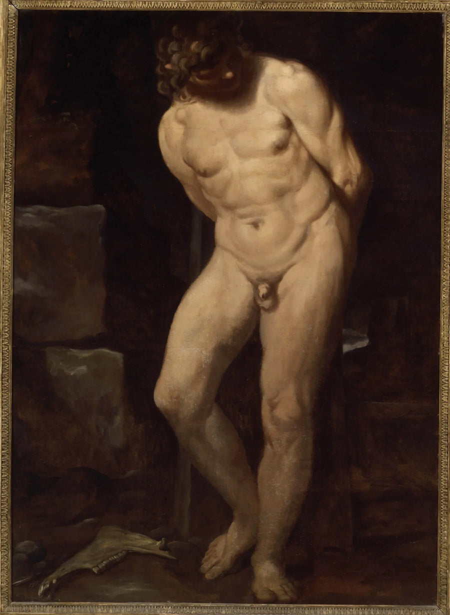 Sansone incatenato - Annibale Carracci