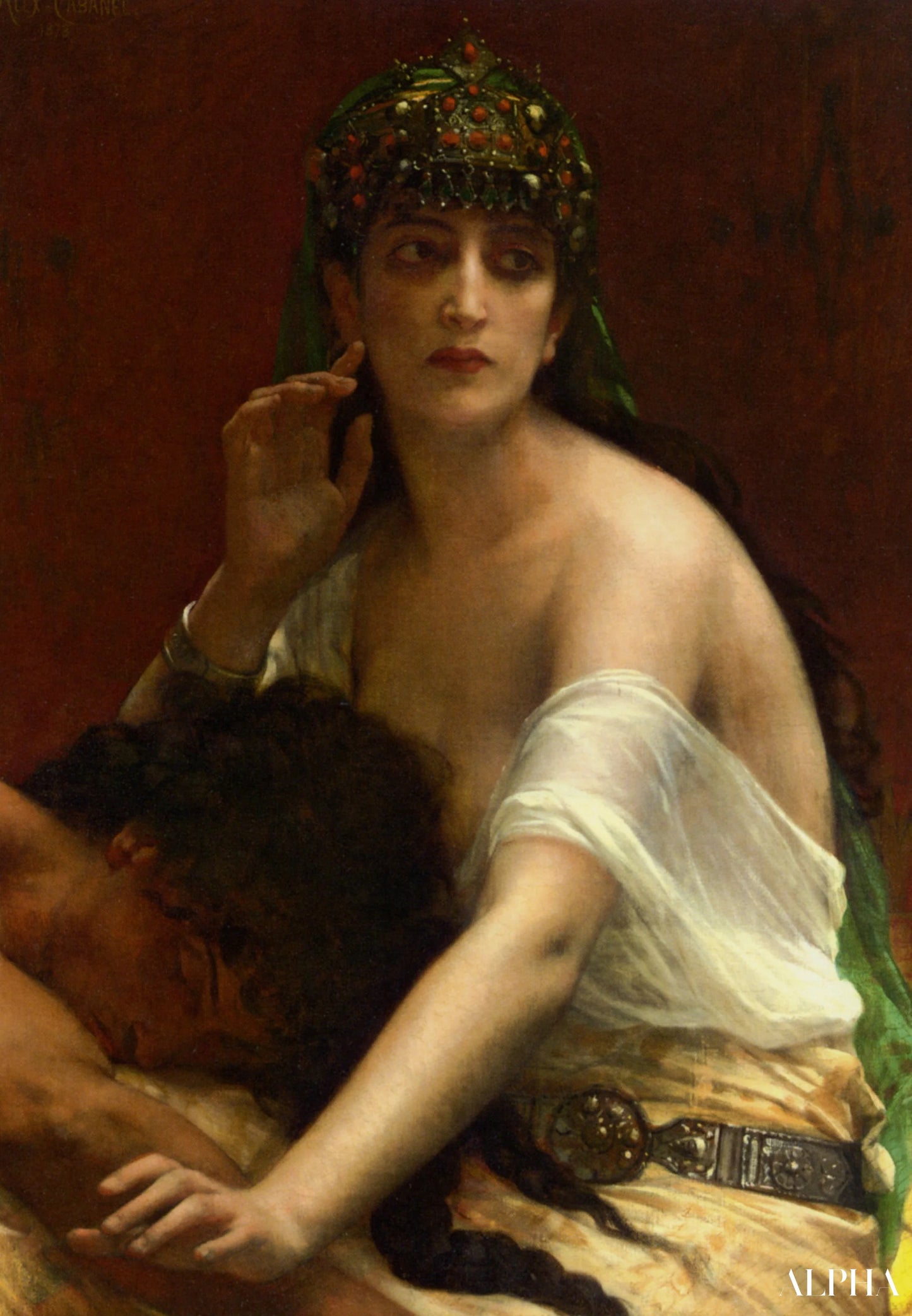 Samson e Dalila - Alexandre Cabanel - Riproduzioni di quadri e dipinti di alta gamma
