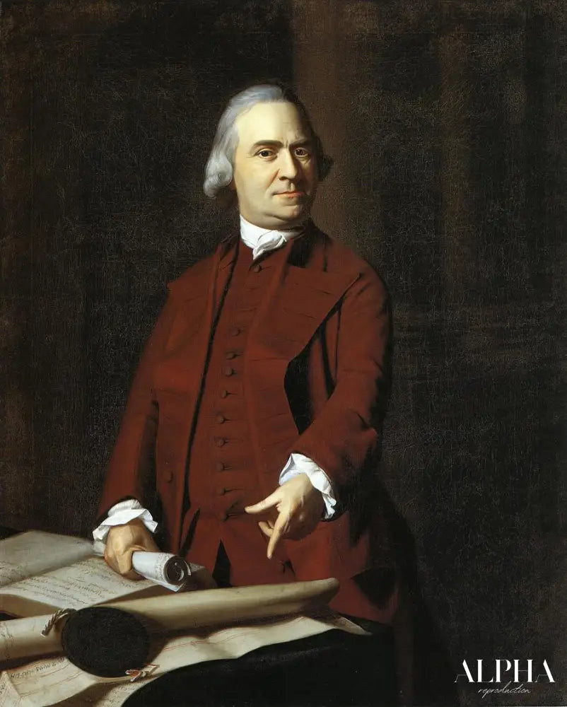 Samuel Adams - John Singleton Copley - Reproductions de tableaux et peintures haut de gamme