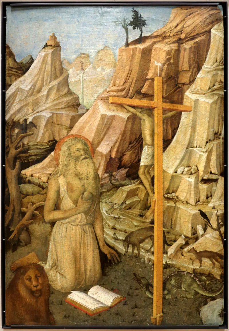 San Girolamo nel deserto - Iacopo Bellini