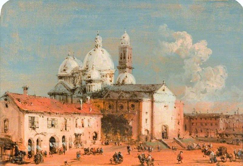 San Giustina del Prato della Valle, Padova - Francesco Guardi