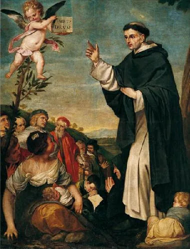 San Vicente Ferrer predicando - Alonso Cano image 1 reproduction réalisée par Alpha Reproduction