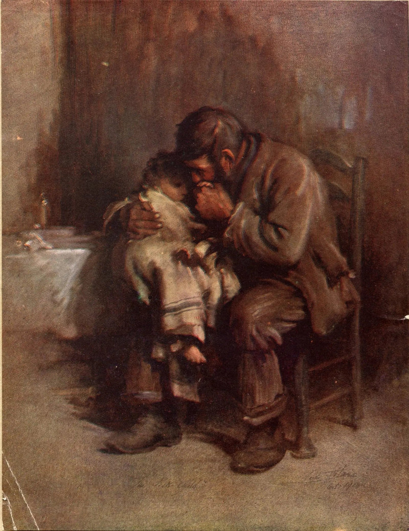 Sans mère - Luke Fildes