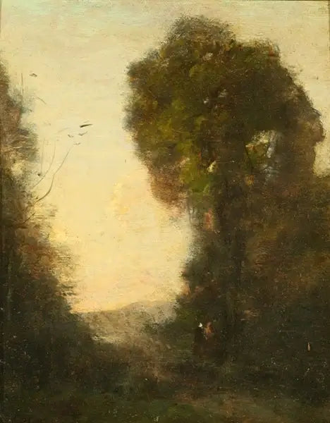 Senza titolo (Paesaggio) - Jean-Baptiste Camille Corot