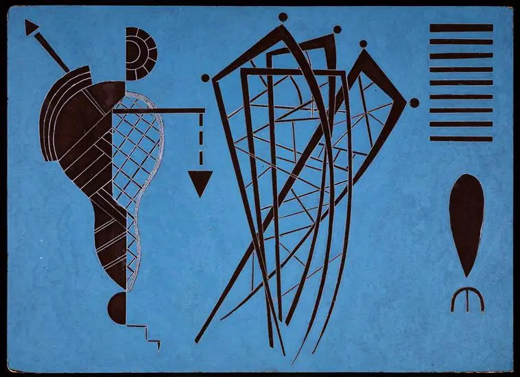 Sans titre - Vassily Kandinsky image 1 copie de tableau peinte à la main