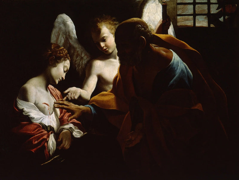 Sant'Agata in carcere di Giovanni Lanfranco - Giovanni Lanfranco