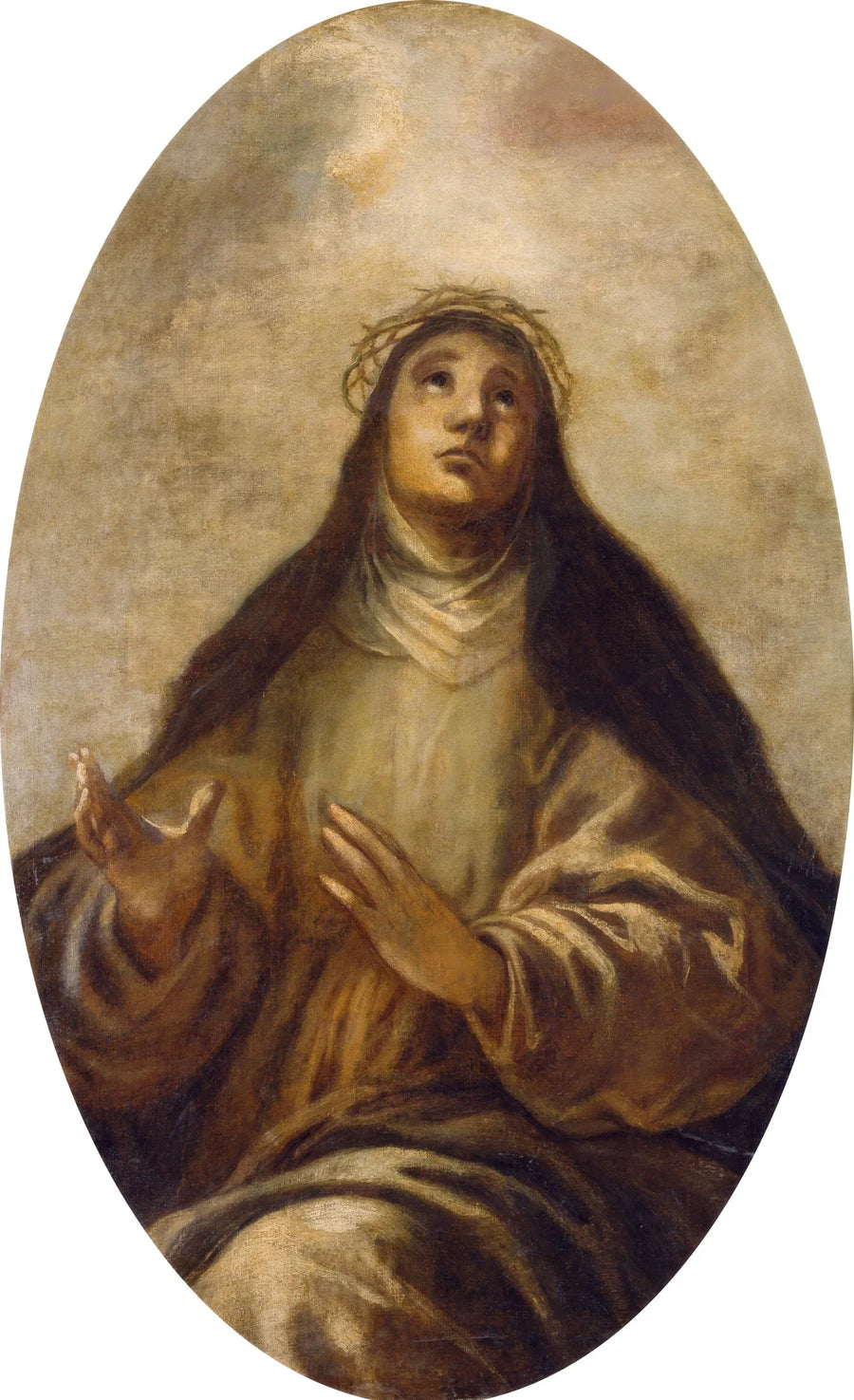 Santa Águeda (?) - Francisco Herrera the younger