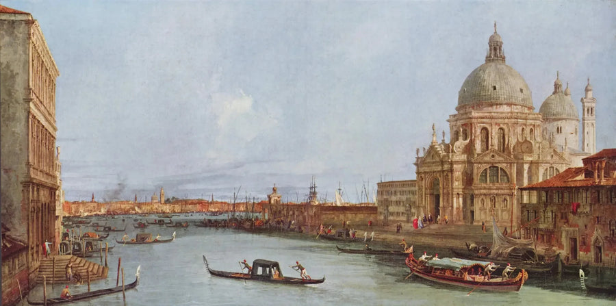 Santa Maria della Salute, Venezia dal Grande Canale - Canaletto