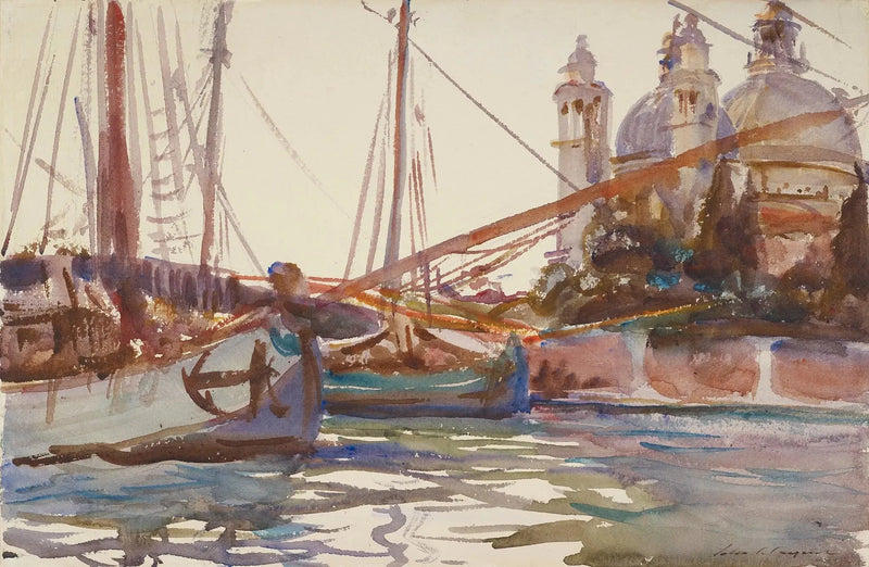 Santa Maria della Salute, Venezia - John Singer Sargent