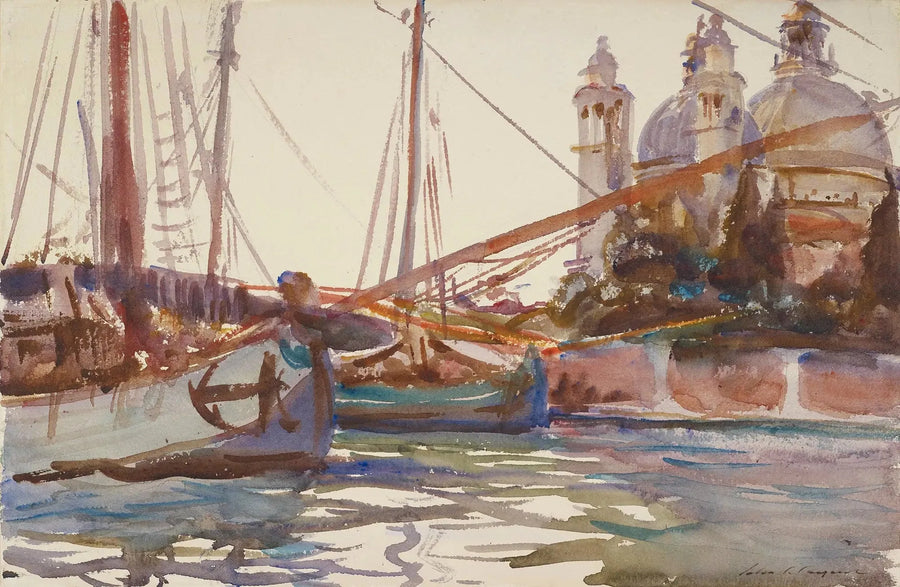 Santa Maria della Salute, Venezia - John Singer Sargent