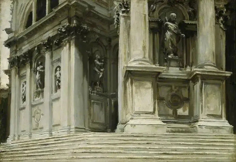 Santa Maria della Salute, Venezia - John Singer Sargent