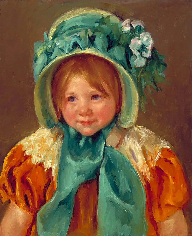 Sara con il cappello verde - Mary Cassatt