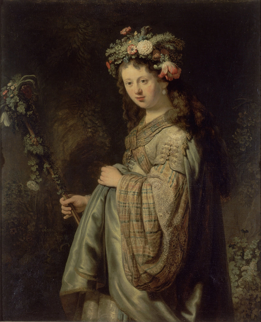 Saskia in Fiore - Rembrandt