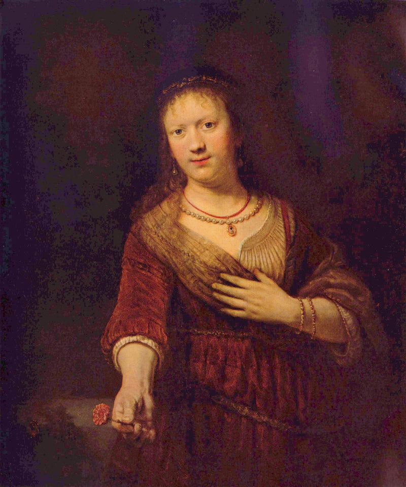 Saskia in Fiore - Rembrandt