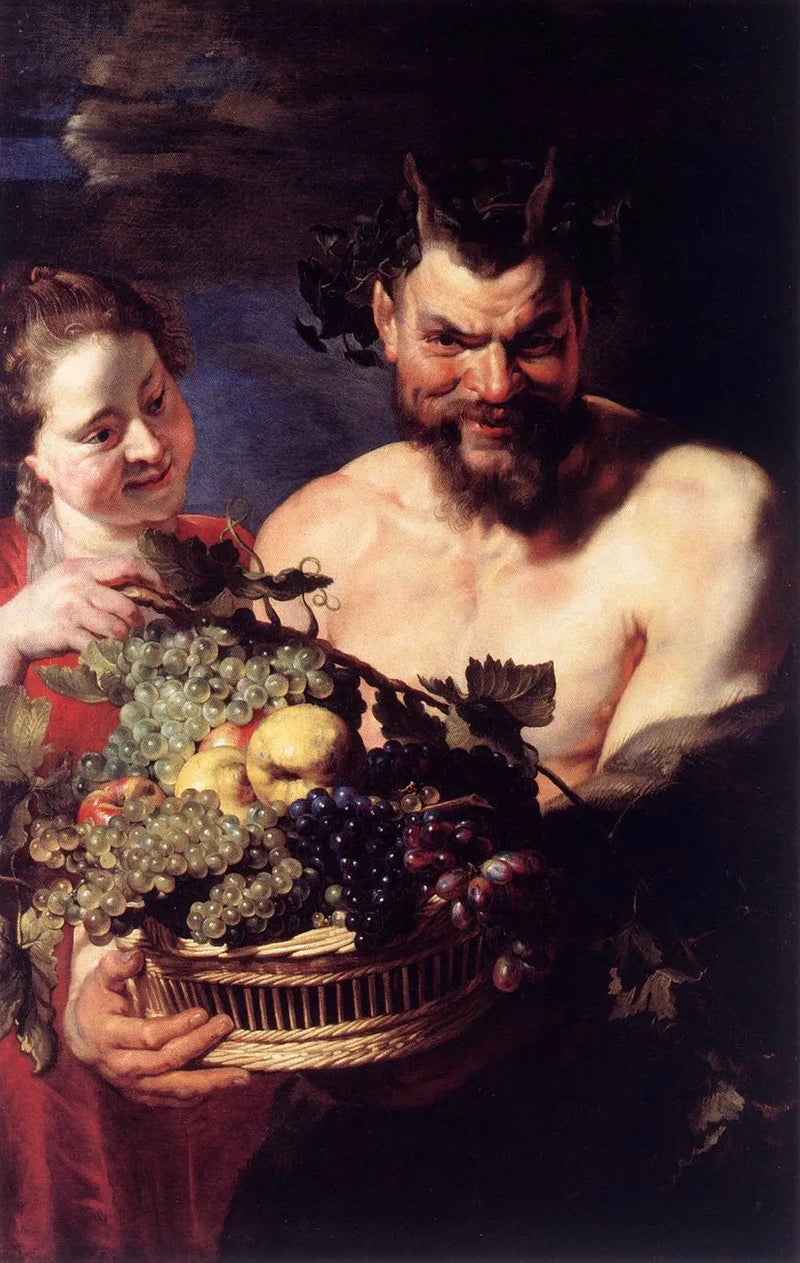 Satira e ragazza - Peter Paul Rubens
