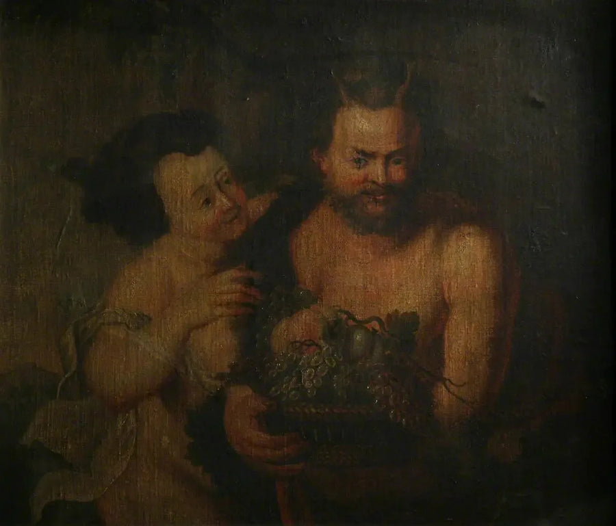 Satira e una ragazza - Peter Paul Rubens