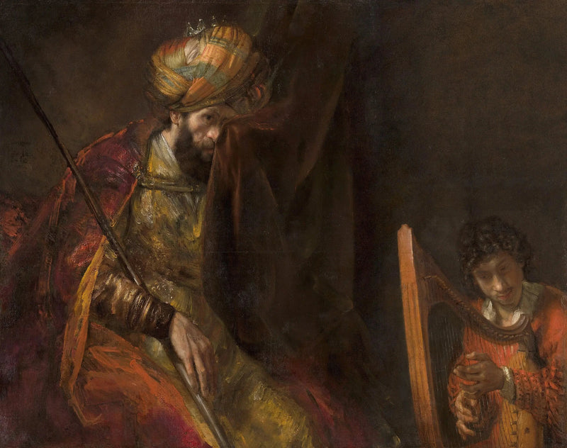 Saul e Davide - Rembrandt