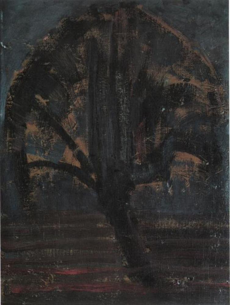 Reproduction du tableau « Saule bleu I - Piet Mondrian » par Alpha Reproduction en peinture à l’huile