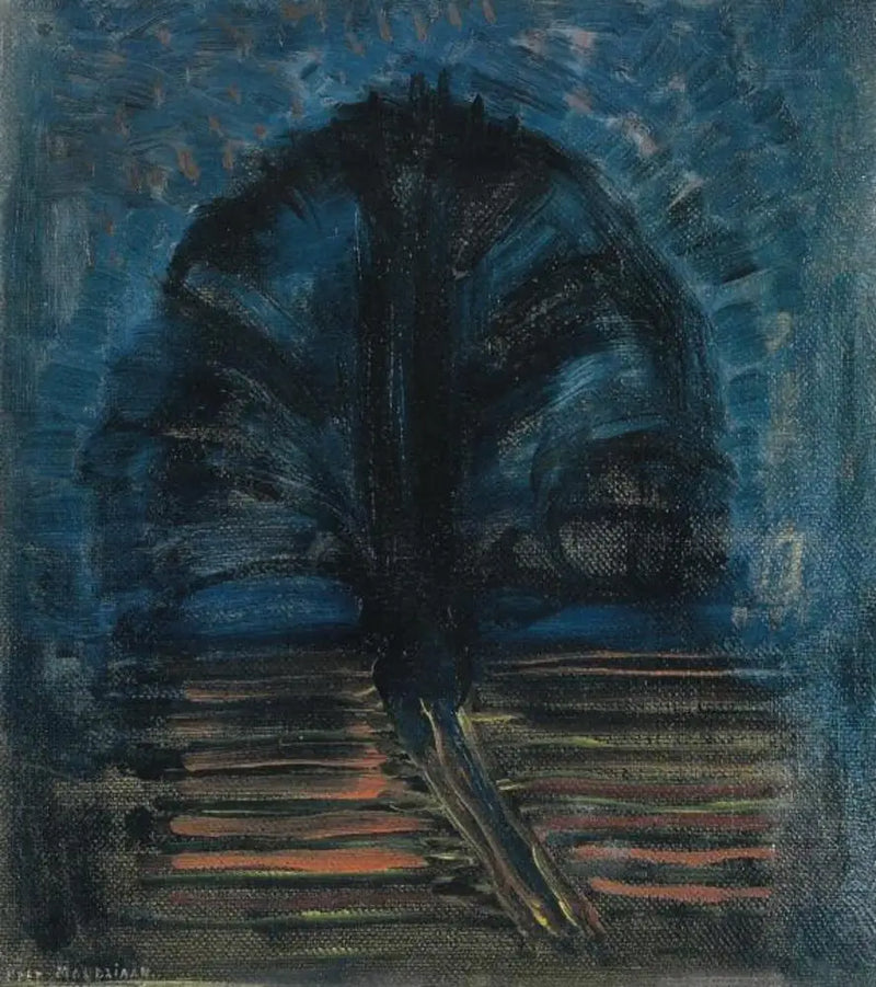 Salice blu II - Piet Mondrian