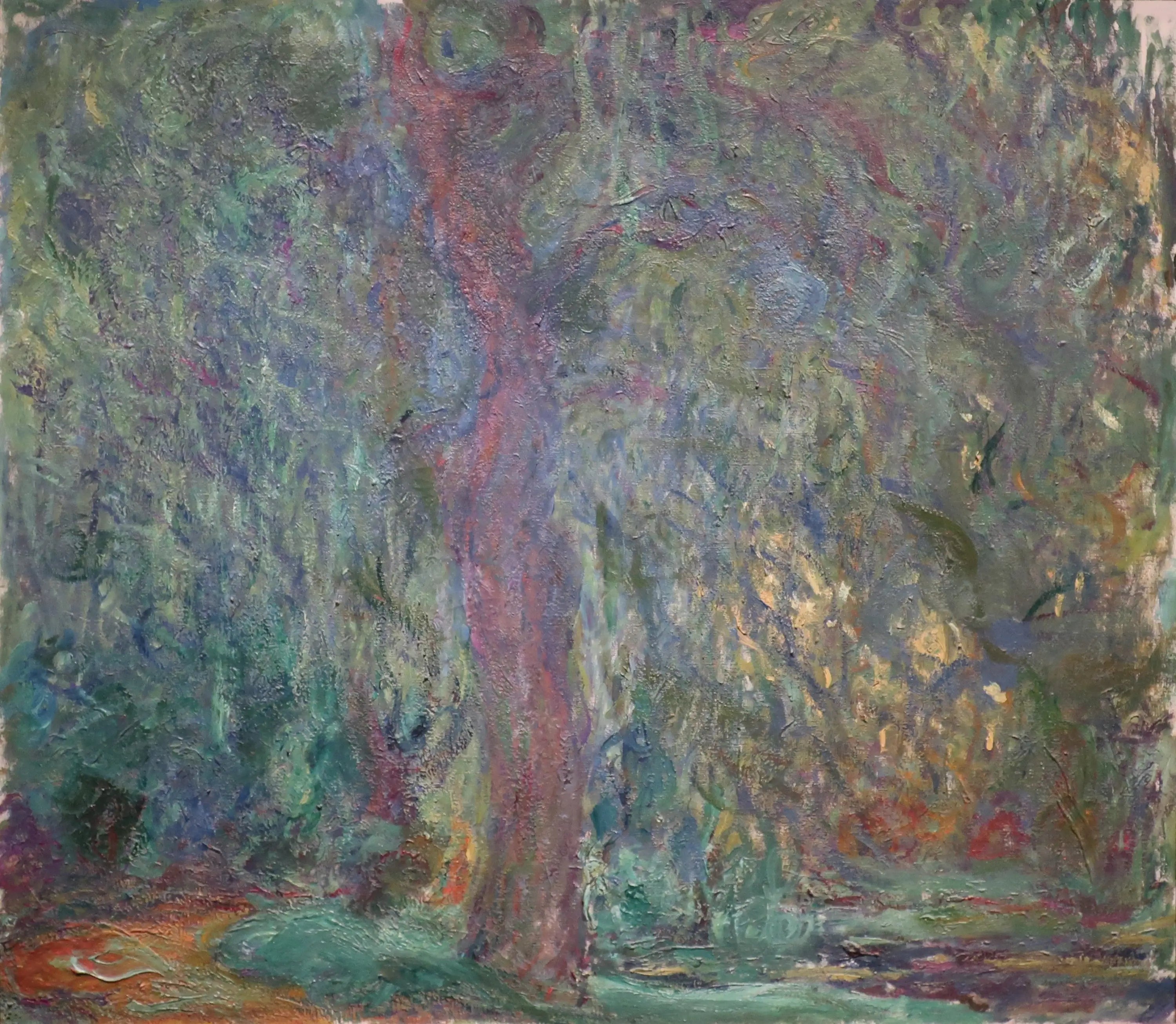 Reproduction du tableau « Saule pleureur - Claude Monet » par Alpha Reproduction en peinture à l’huile
