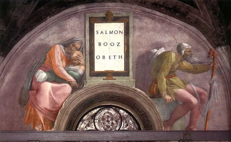 Salmone, Booz e Jobed - Michelangelo