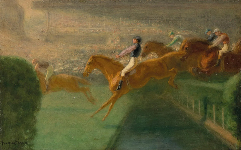 Salto ostacoli - Louis Anquetin