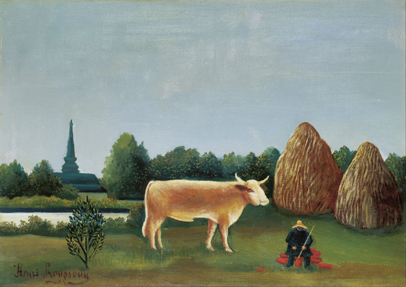 Scène a Bagneux, in periferia di Parigi - Henri Rousseau