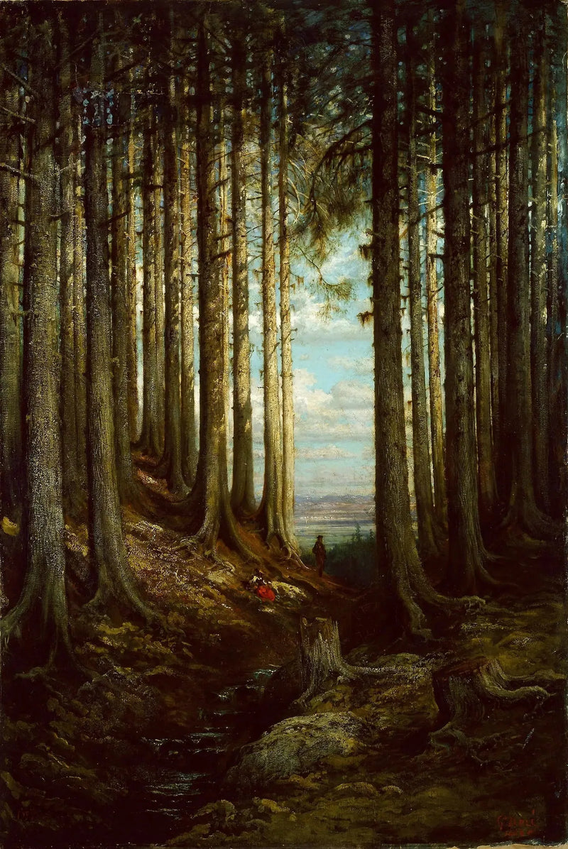 Scène alpina - Gustave Doré