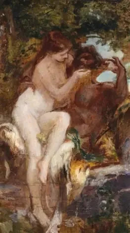 Scena d'amore - Franz von Stuck