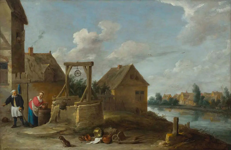 Scène al pozzo - David Teniers il Giovane